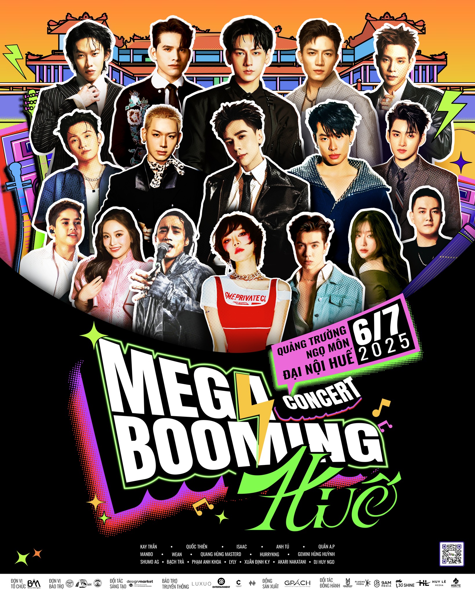 Mega Booming Concert. Đại nhạc hội du lịch âm nhạc